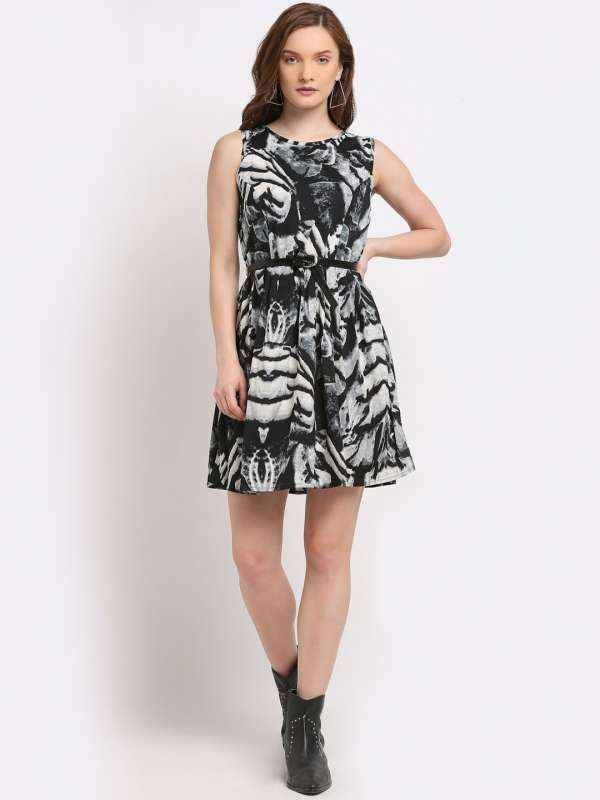Black and grey on sale dress