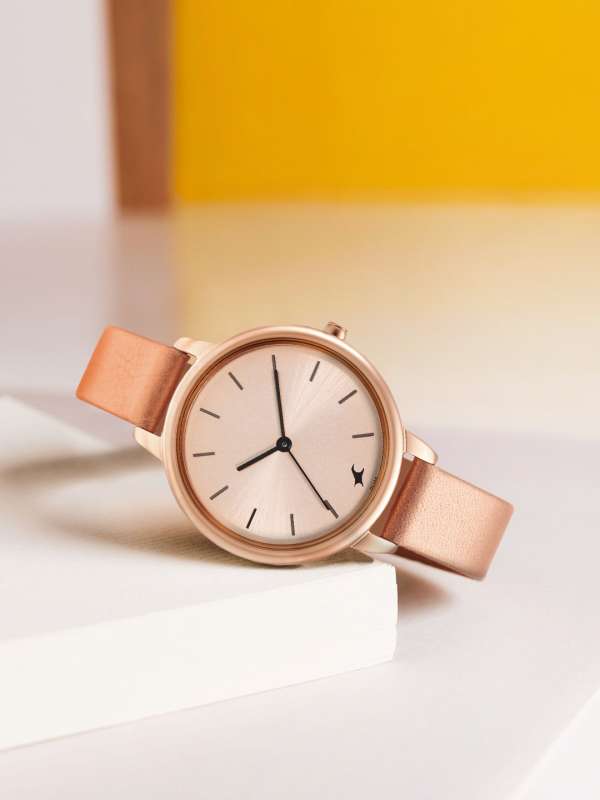Rose Gold Watch Buy Rose Gold Watches Online Myntra