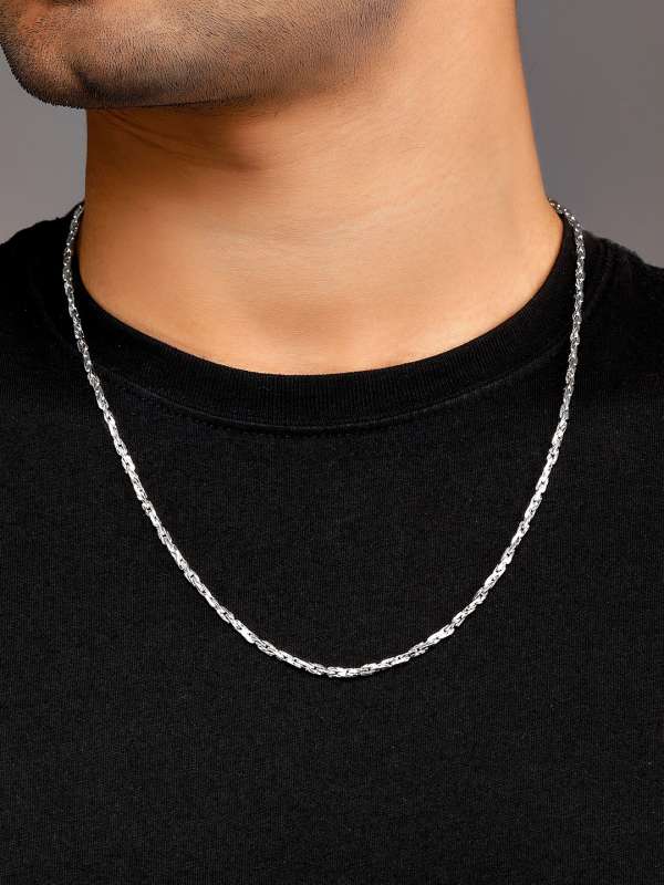 Pure Silver Chain Design For Mens With Price | vlr.eng.br