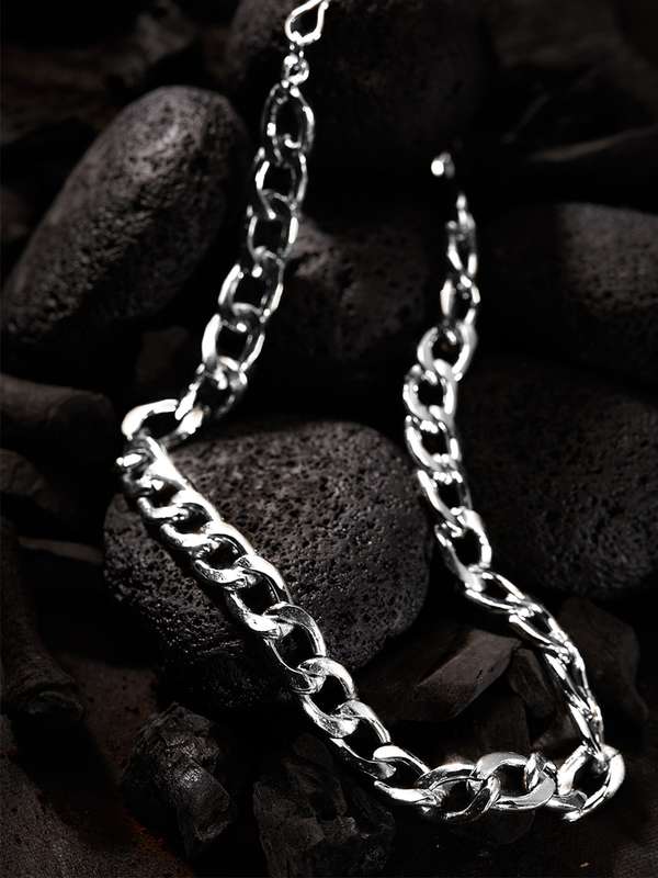 Men Silver Chain - Get Upto 40% on 