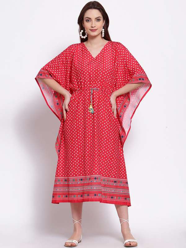 midi length kaftans