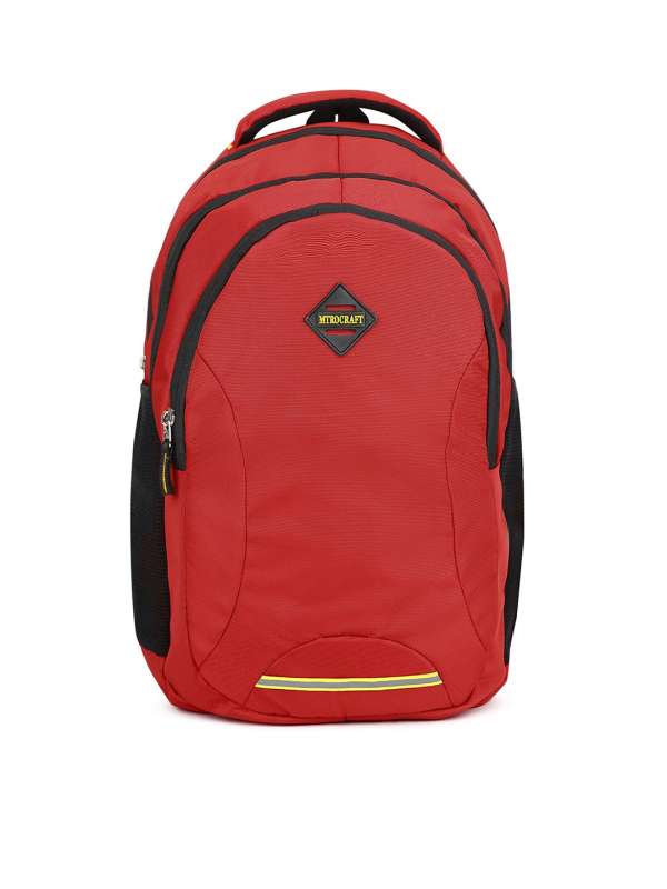 Buy MTROCRAFT Unisex Red Solid Backpack Backpacks for Unisex 15627692 Myntra