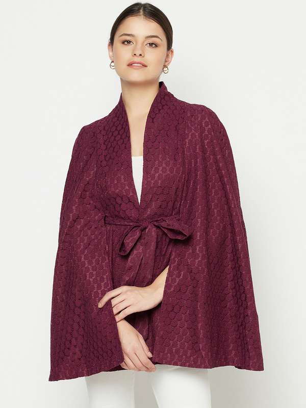 poncho cape jacket