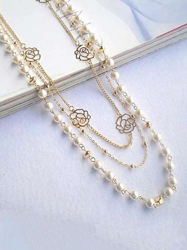 Chandrani Pearls Necklace Under 3500 