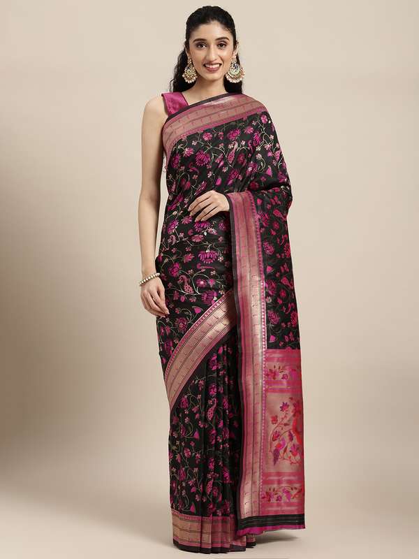 Paithani Saree Printed Dress Material 