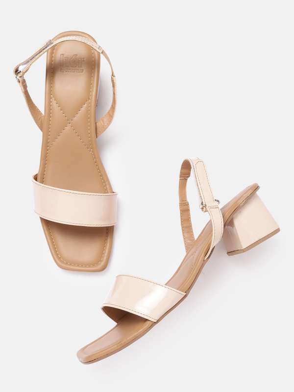 Nude Sandal Heels - Buy Nude Sandal 