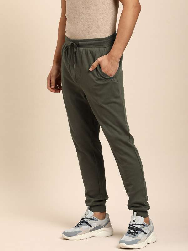 Buy Jockey Charcoal Grey Slim Fit Track Pants  Track Pants for Men 1999144   Myntra