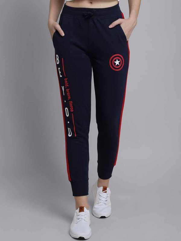Buy Red Track Pants for Junior Girls by Disney Online | Ajio.com