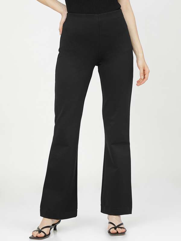 high waisted boot cut dress pants