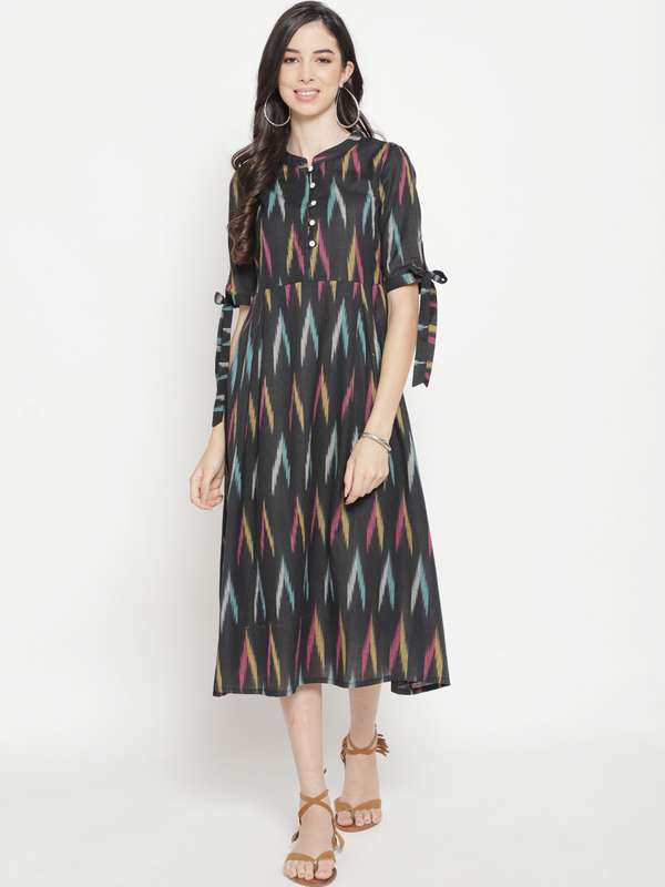 ikat one piece dress