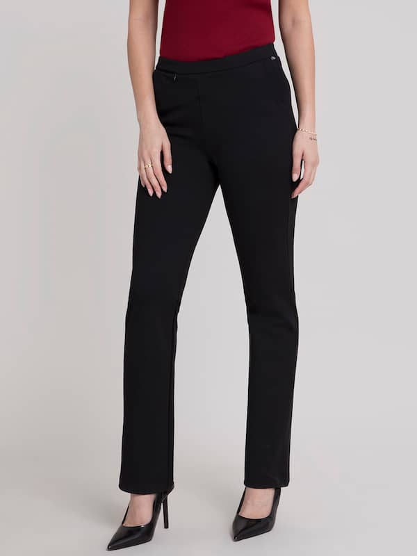 Slacks black pants for ladies | Shopee Philippines-baongoctrading.com.vn