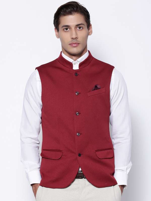 Waistcoat myntra hotsell