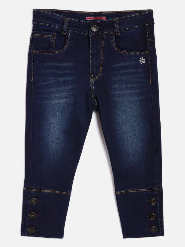 Boys Girls Denim Capris Buy Boys Girls Denim Capris online in India
