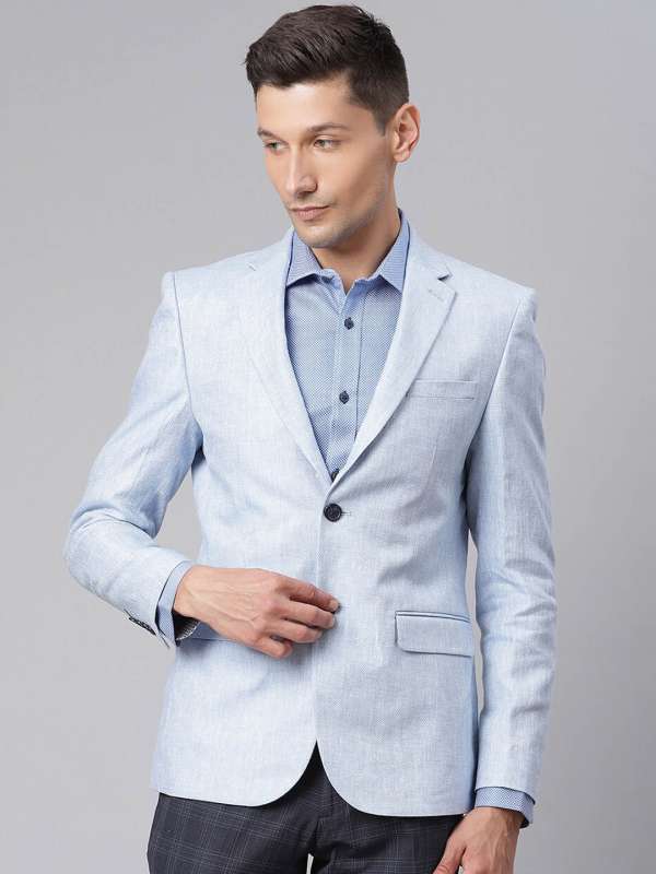 Men Linen Summer Blazer Buy Men Linen Summer Blazer online in India