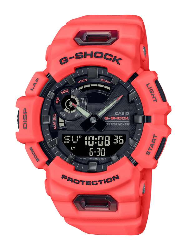 G shock top red watch
