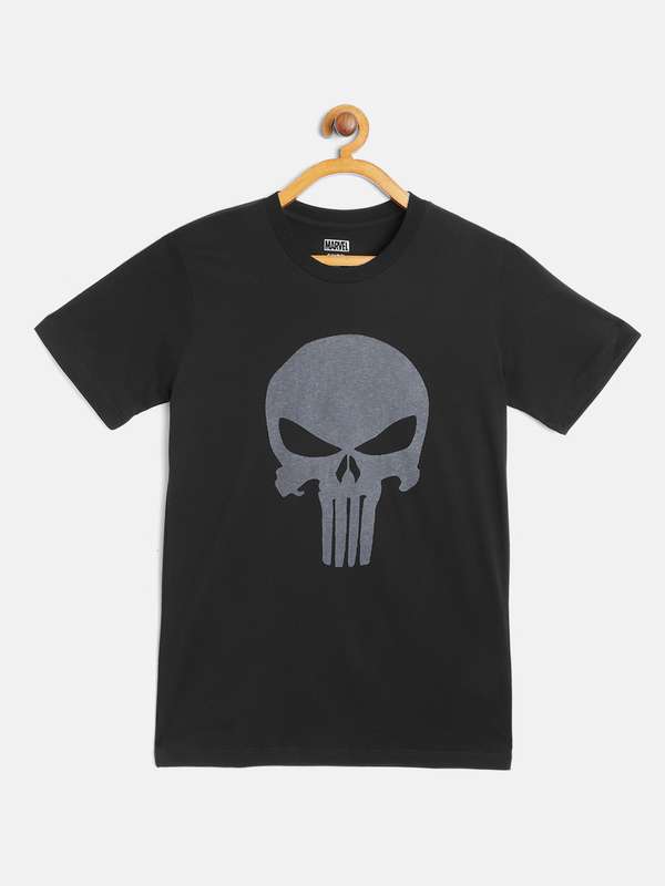 punisher t shirt myntra