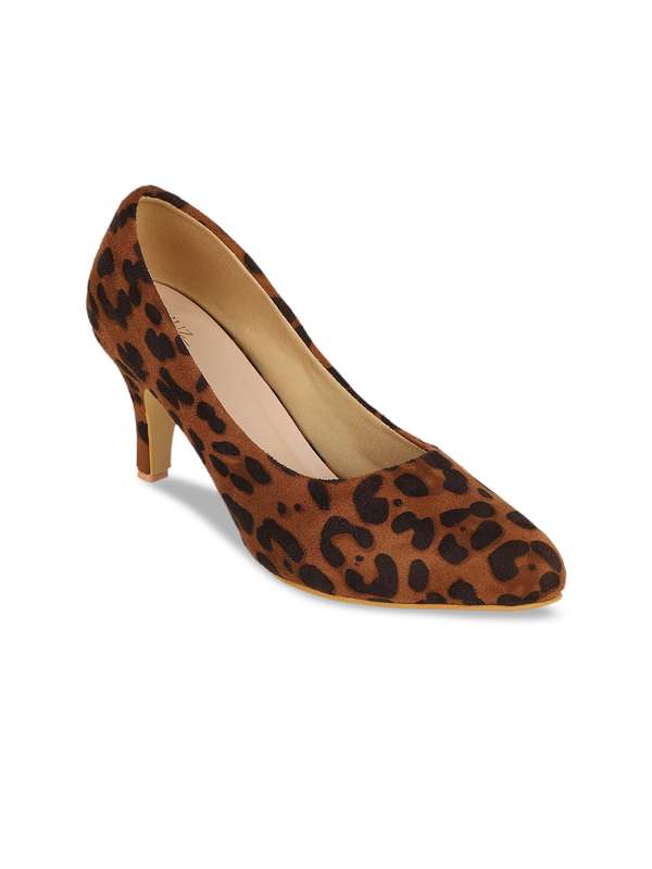 tiger print heels