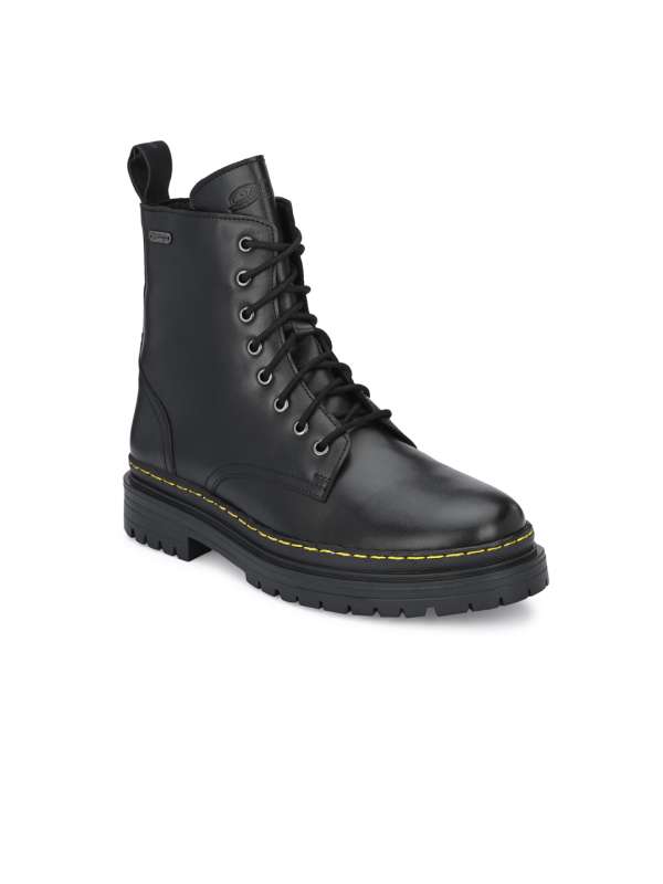 Delize Black Boots Buy Delize Black Boots online in India