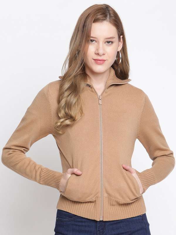 Beige Women Sweaters Madame Buy Beige Women Sweaters Madame