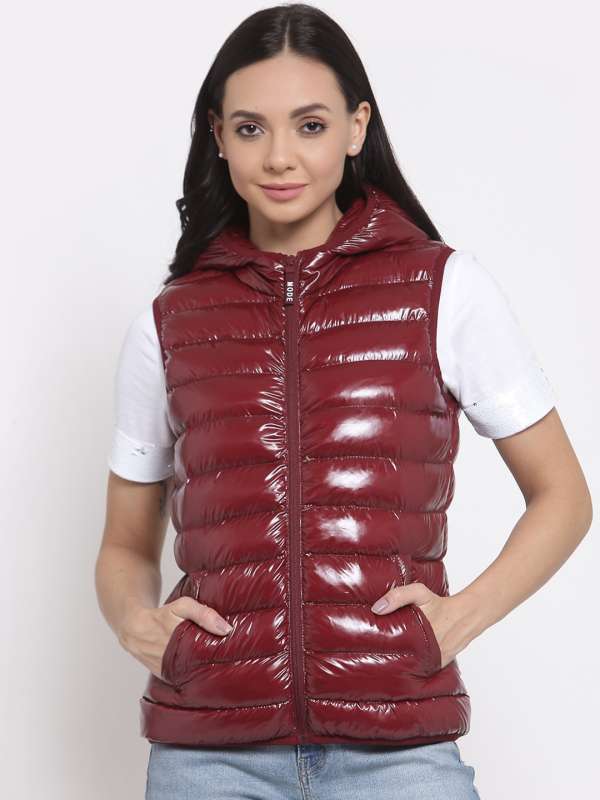 Red tape half sleeves jacket on sale