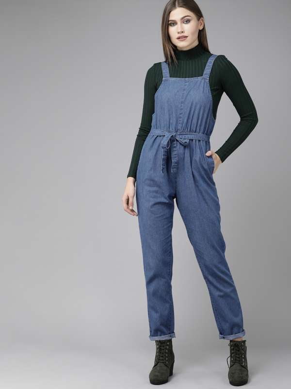 Myntra denim jumpsuit sales
