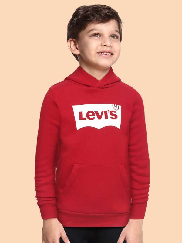 Boys sales levi sweatshirt