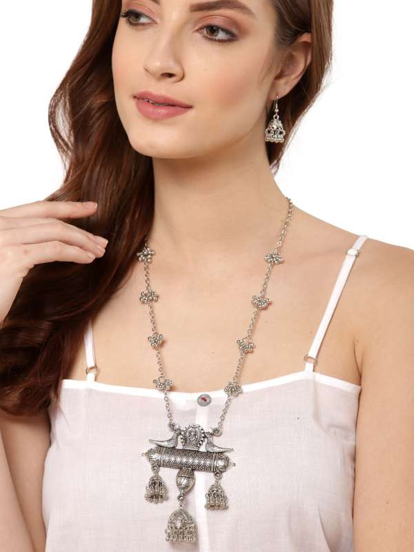 Oxidized Jewellery: Buy Indian Design Silver Oxidized Earrings, Bangles,  Jewelry Set