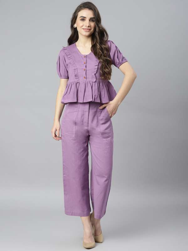 Oversized Tee  Flared Trouser CoOrd  ZigZag 2