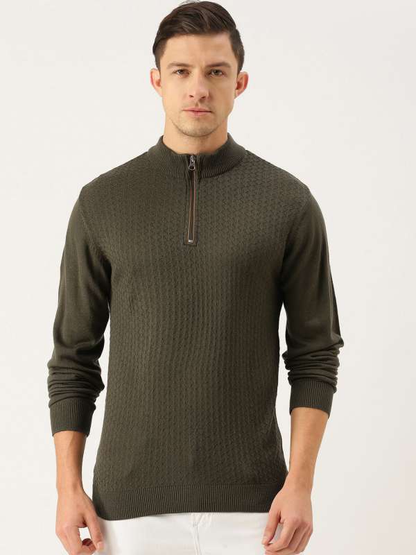 Peter england half sweater hot sale