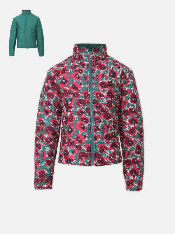 Pink Floral Jackets Buy Pink Floral Jackets online in India