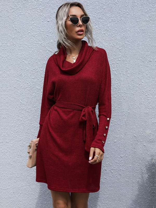 myntra sweater dress