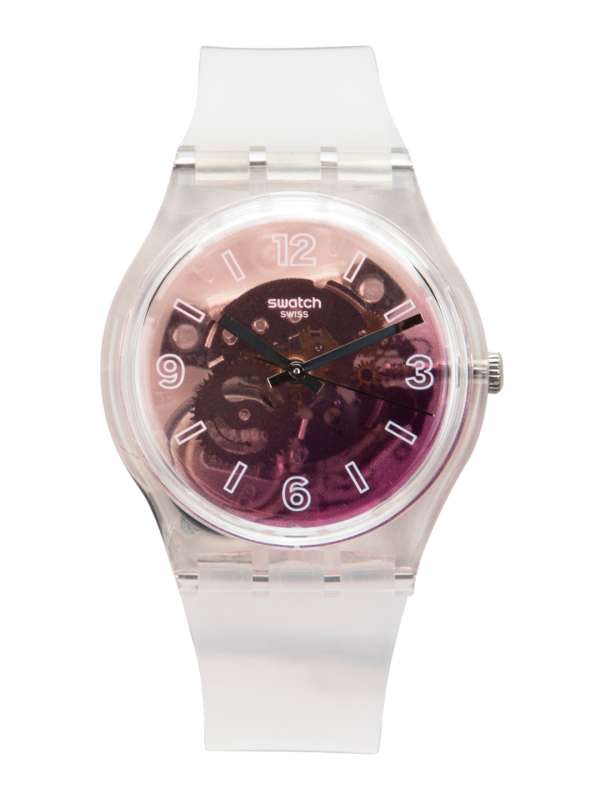 Transparent watches for ladies deals