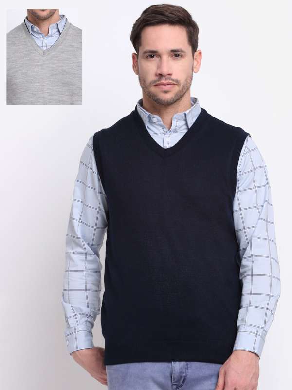 Reversible best sale half sweater