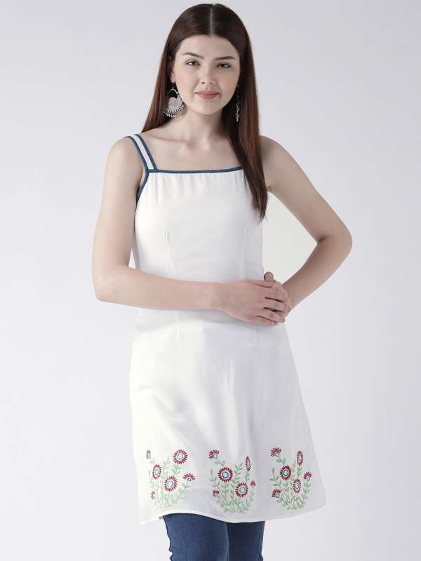 Shoulder strap kurtis hotsell online
