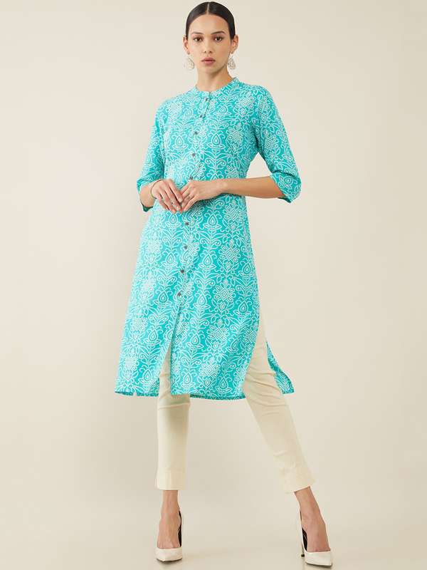 myntra simple kurtis