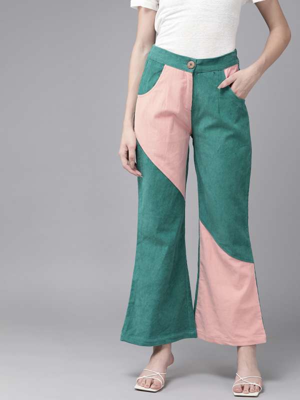Buy Women Thicken Warm Corduroy Pants Green Corduroy Trousers Online in  India  Etsy