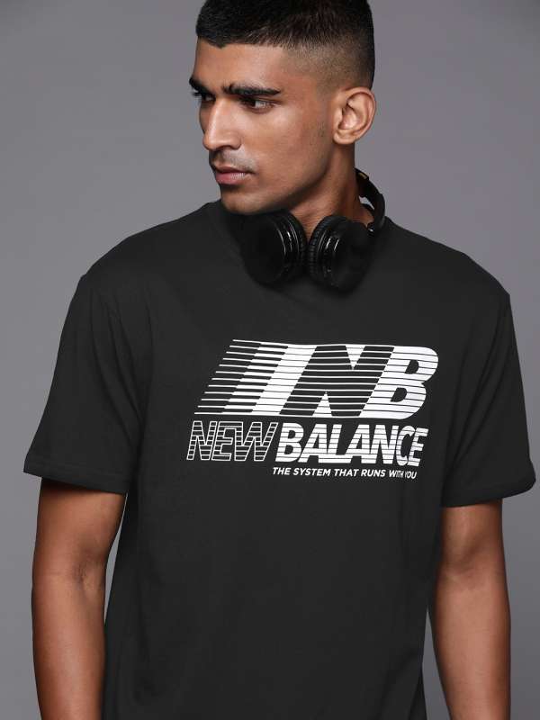 Chaleco Humillar cera New Balance T shirts - Buy Latest New Balance T shirts Online | Myntra