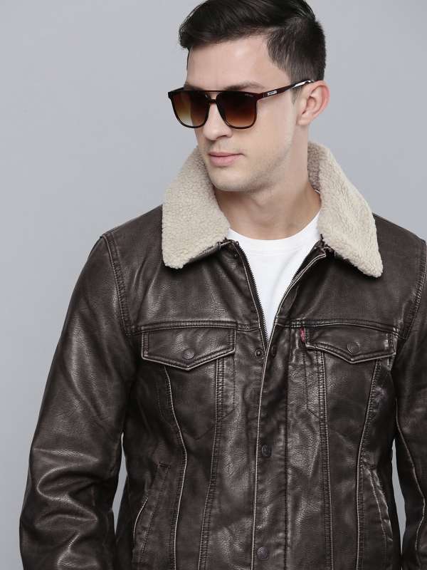 levis leather jacket india