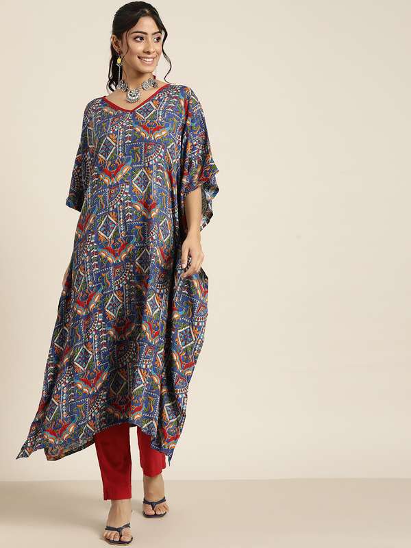 myntra kaftan