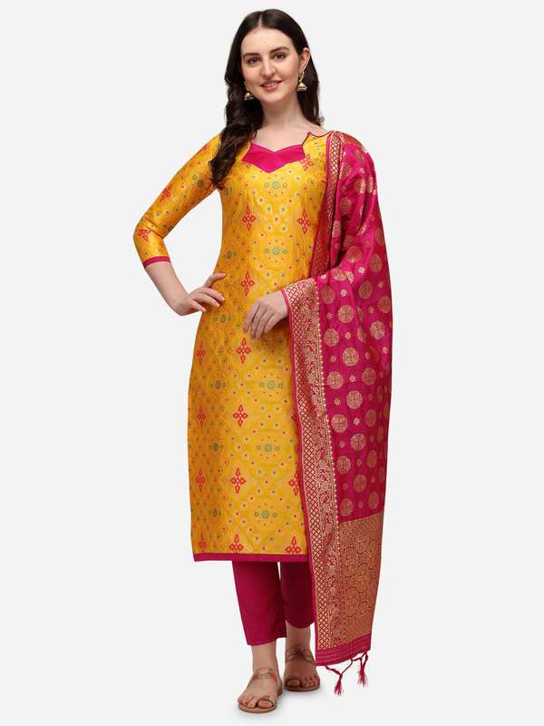 myntra churidar material