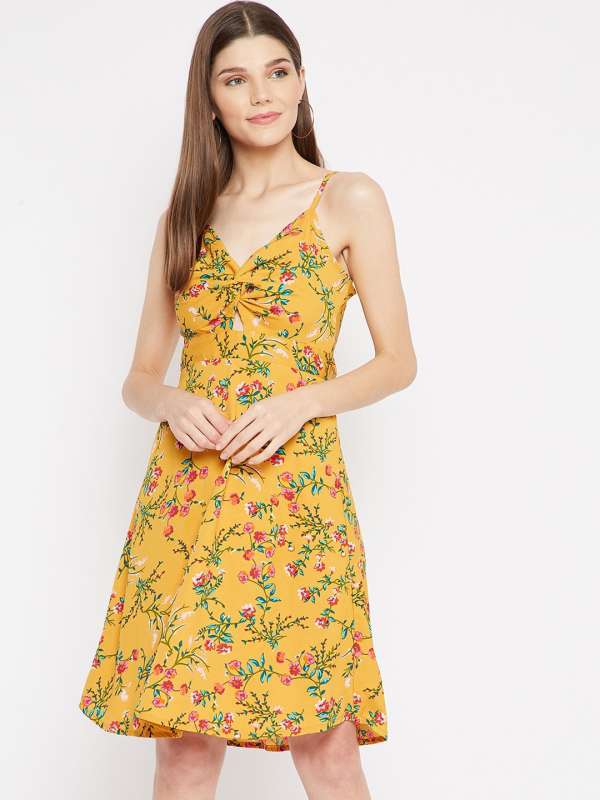 F and f deals yellow dress