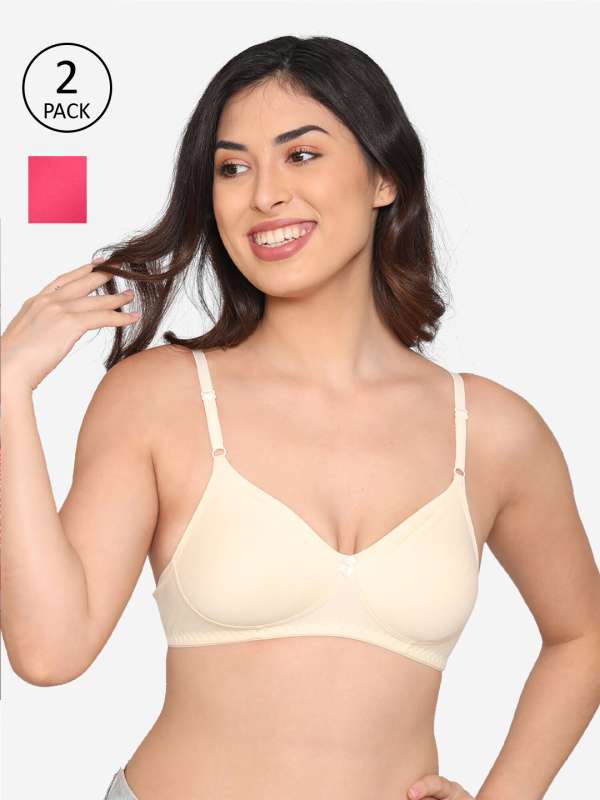 Buy Kalyani Non Padded Cotton Beginners Bra - Black Online at Low Prices in  India 