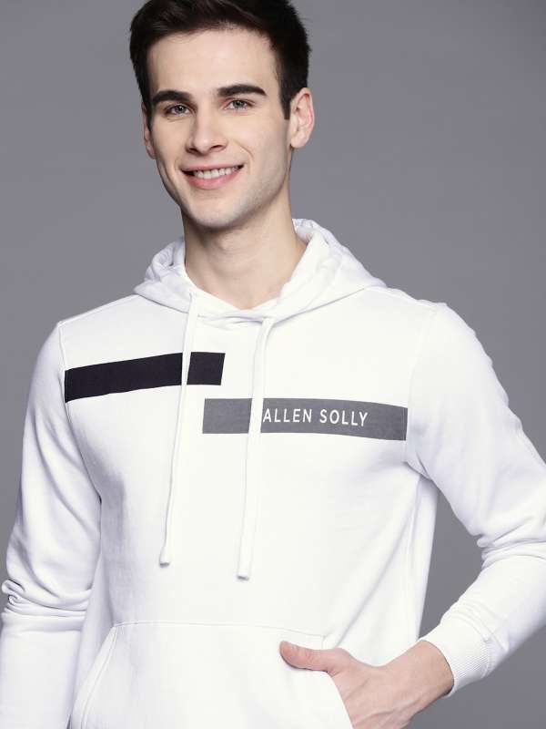 Allen solly men's sweatshirt clearance