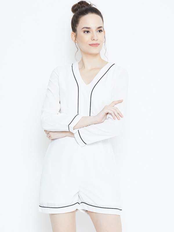 Nike 2024 jumpsuit white