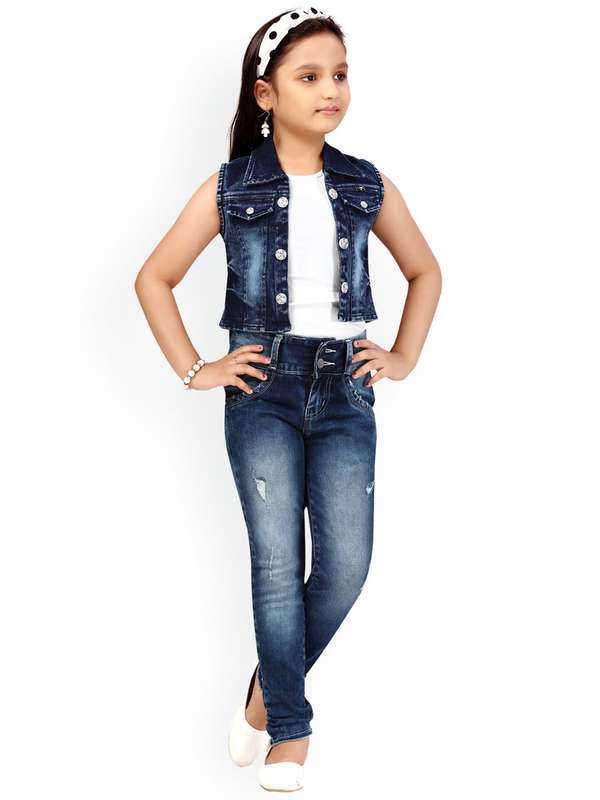Buy Girls Denim Jackets Online in India 