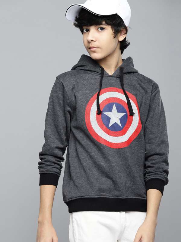 Kids Hoodies Captain America Buy Kids Hoodies Captain America