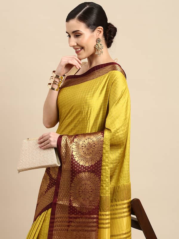 Buy Handloom Kosa Silk saree online By Karagiri - Pune | On Sale