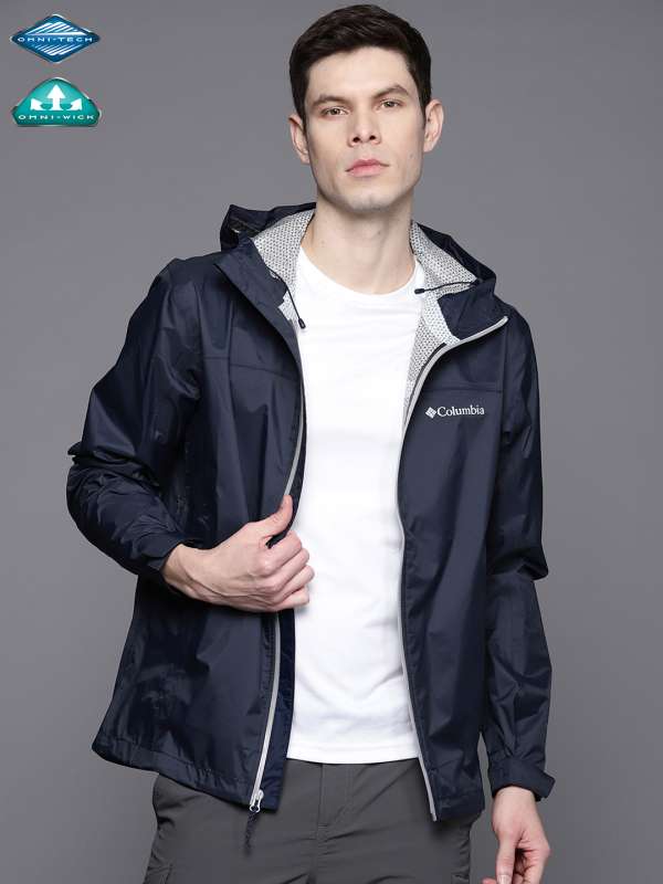 mens columbia rain jacket with hood