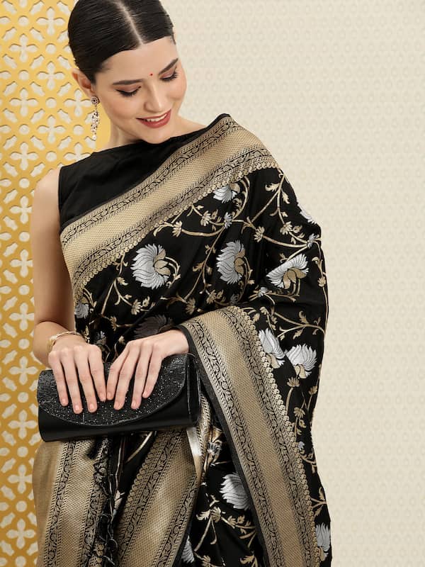 White Floral Saree for a Stunning Look: Flaunt Your Style – Sttylme