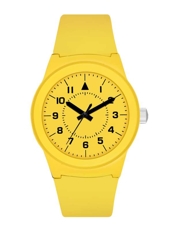 Yellow mens watch outlet